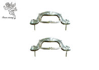 Manija del ataúd del metal de los accesorios del ataúd con la decoración de balanceo de la superficie del ataúd