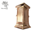 El ataúd decorativo del ataúd de cobre arrincona Cristo 001# PP/el material del ABS para la barra del oscilación