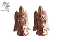 El ataúd de cobre de los muebles del ataúd arrincona estilo plástico del americano del modelo del ángel