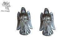 Accesorios para ataúdes de plata de PP Ornamentos para ataúdes funerarios Modelo de ángel
