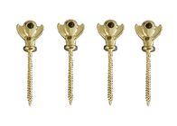 Tornillo de metal del oro en estilo americano del ataúd, ataúdes y accesorios de los ataúdes