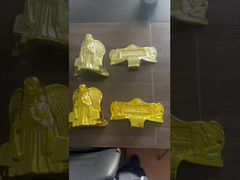 Ajuste duradero del ataúd del hardware plástico superior de la esquina del ataúd