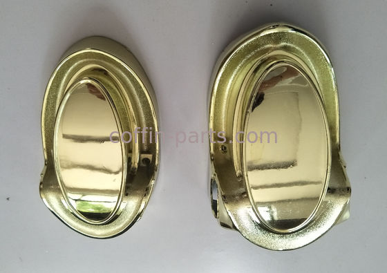 Pale Gold Model 6# Plastic Coffin Ornaments