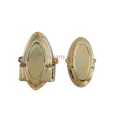 American Style Gold Plastic Casket Corners With Iron Tubes