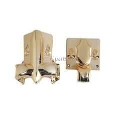 Copper Funeral Furniture Coffin Parts Casket Corner PP Plastic