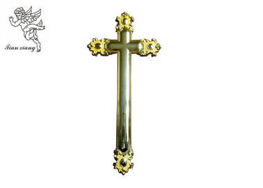 × fúnebre 20,8 cm PP de la talla 44,8 de la decoración del crucifijo estándar del ataúd material