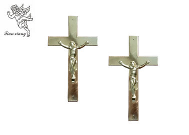 PC pálidas/Ctn TX - Jesús 6# del cm 200 del × 14 de la talla 24 del oro de Jesús del crucifijo plástico del ataúd