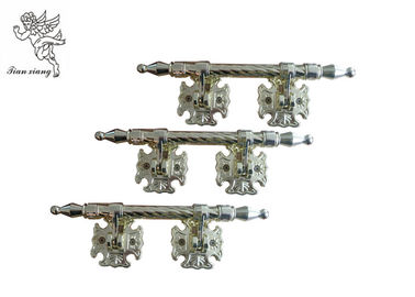 Manijas modificadas para requisitos particulares Zamak fuertes del ataúd, ataúd de oro H9025 ornamental del metal