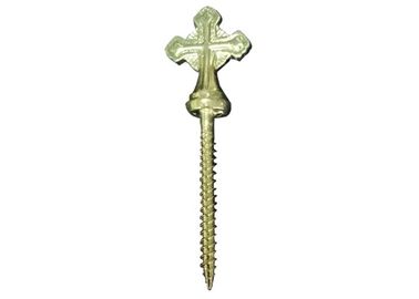 Tornillo cruciforme de la decoración en ataúd, ataúdes del cinc y accesorios de los ataúdes