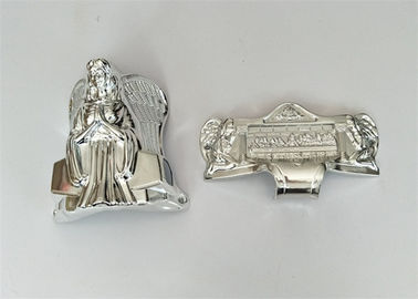 Los ornamentos de plata del ataúd/los accesorios fúnebres pulieron la superficie de galjanoplastia