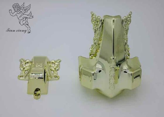 Accesorios materiales plásticos del ataúd del hardware del ataúd del ataúd del oro