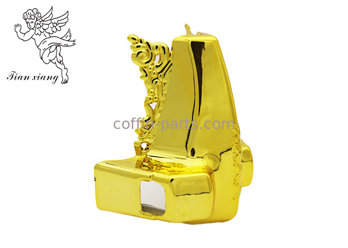 Esquina fúnebre del oro de los accesorios de los ataúdes y de los ataúdes de los muebles con los PP plásticos