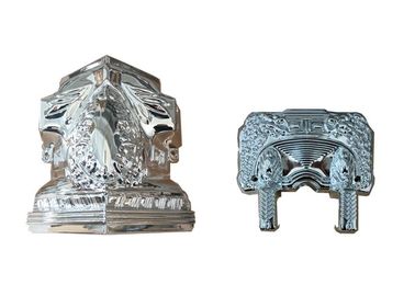 Funeral Casket Accessories TX - Gersy Model Casket Cornes Silver Color