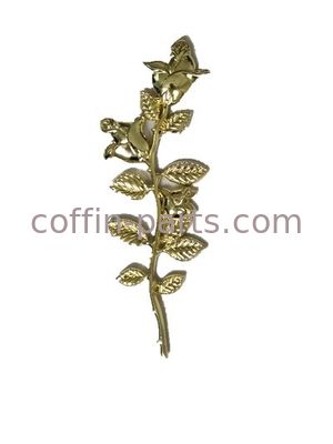 La artesanía florece la decoración del ataúd, flor fúnebre de los accesorios del OEM